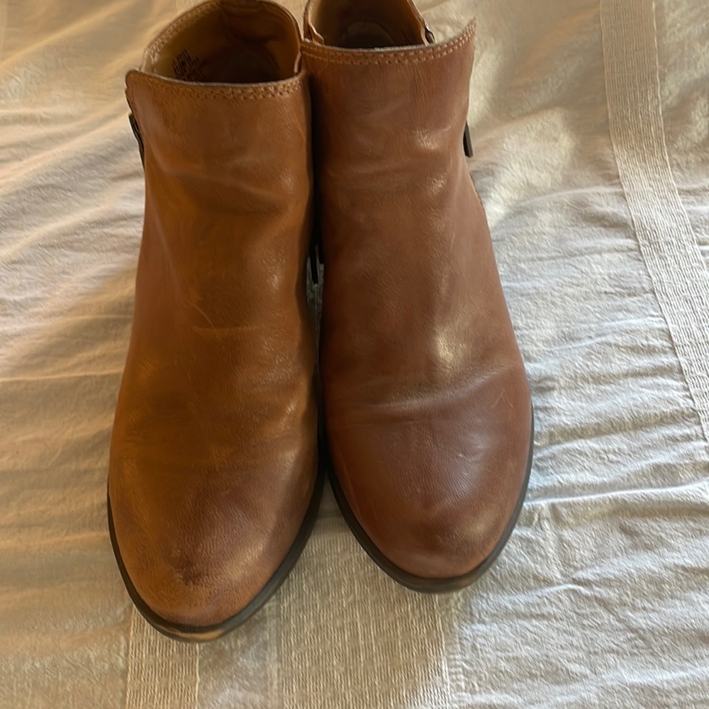 Lucky Brand Leather Booties